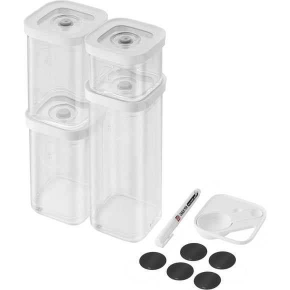 Organizador de almacenamiento ZWILLING Fresh & Save CUBE, 6 piezas, de plástico en forma de S