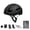 Black, variant on BIMZUC Smart LED Cycling Helmet Built-in Battery with Turn Signals Remote Control BT App Support Black