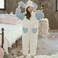 thumbnail image 5 of Sanrio Plush Cinnamoroll Winter Flannel Kids Rompers Girl Boy Toddler Jumpsuit Infant Clothes Pyjamas Girl Overalls Gifts, 5 of 28