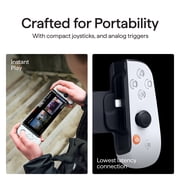 Backbone One (Lightning) - Mobile Gaming Controller for iPhone - Black [Includes 1 Month Xbox Game Pass Ultimate]