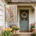 thumbnail image 2 of Yhmxh Happy Easter Garden Flag, Easter Egg Bunny Garden Flag Easter Garden Flags 12x18 Inch Double SidedFarmhouse Garden Flags Easter Yard Flag Easter Decorations Outdoor Decor, 2 of 6