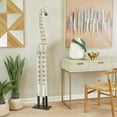 thumbnail image 2 of 8" x 71" Multi Colored Wood Handmade Giraffe Sculpture, by DecMode, 2 of 8