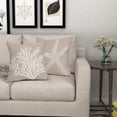 thumbnail image 3 of Tan Starfish Throw Pillow Covers 20x20 Inch Set of 2 Coastal Coral Beach Nautical Pillow Covers Summer Farmhouse Pillowscase Linen Square Cushion Covers for Sofa Couch Bedroom Home Decoration, 3 of 6