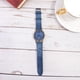 thumbnail image 5 of Reloj de lona, reloj de pulsera de moda, reloj de cuarzo de moda, delicado adorno de muñeca, azul marino, 5 of 5