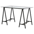 thumbnail image 4 of Evelyn&Zoe 48" Black Desk, 4 of 7