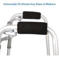 thumbnail image 2 of Padded Walker Hand Grips, Soft Comfortable Cushion Rollator Handle Covers Walker Grip Pads For Walker Rollator Crutch Wheelchair, Non-slip Breathable, 2 of 5