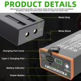 thumbnail image 2 of 2 Pack Power Mag Rechargeable Lithium-Ion Battery Compatible with Moultrie Edge, Edge 2, Edge Pro, Edge 2 Pro, Edge 3 Series Cellular Trail Camera-Ca, 2 of 6