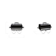 Weber Go-Anywhere 21 Inch Lightweight Charcoal Grill, Black