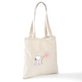 thumbnail image 6 of CafePress - Snoopy Dandelion - Unisex Canvas Tote Bag, Beige, 1-Piece, 6 of 6