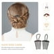 thumbnail image 4 of 4 unids Estilos Simples Fuente Flip Peine Del Pelo Ponytail Tocado Accesorios Para el Cabello Ponytail Horquilla Decoración y Café, 4 of 7