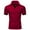 Red, variant on ZCFZJW Mens Golf Shirts Lightweight Casual Summer Short Sleeve 1/4 Button up Henley Tops Trendy Patchwork Lapel Collar V Neck Leisure T-Shirts Gray L