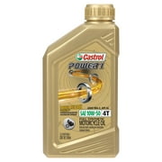 Castrol Power1 4T 10W-50 Full Synthetic Motorcycle Oil, 1 Quart