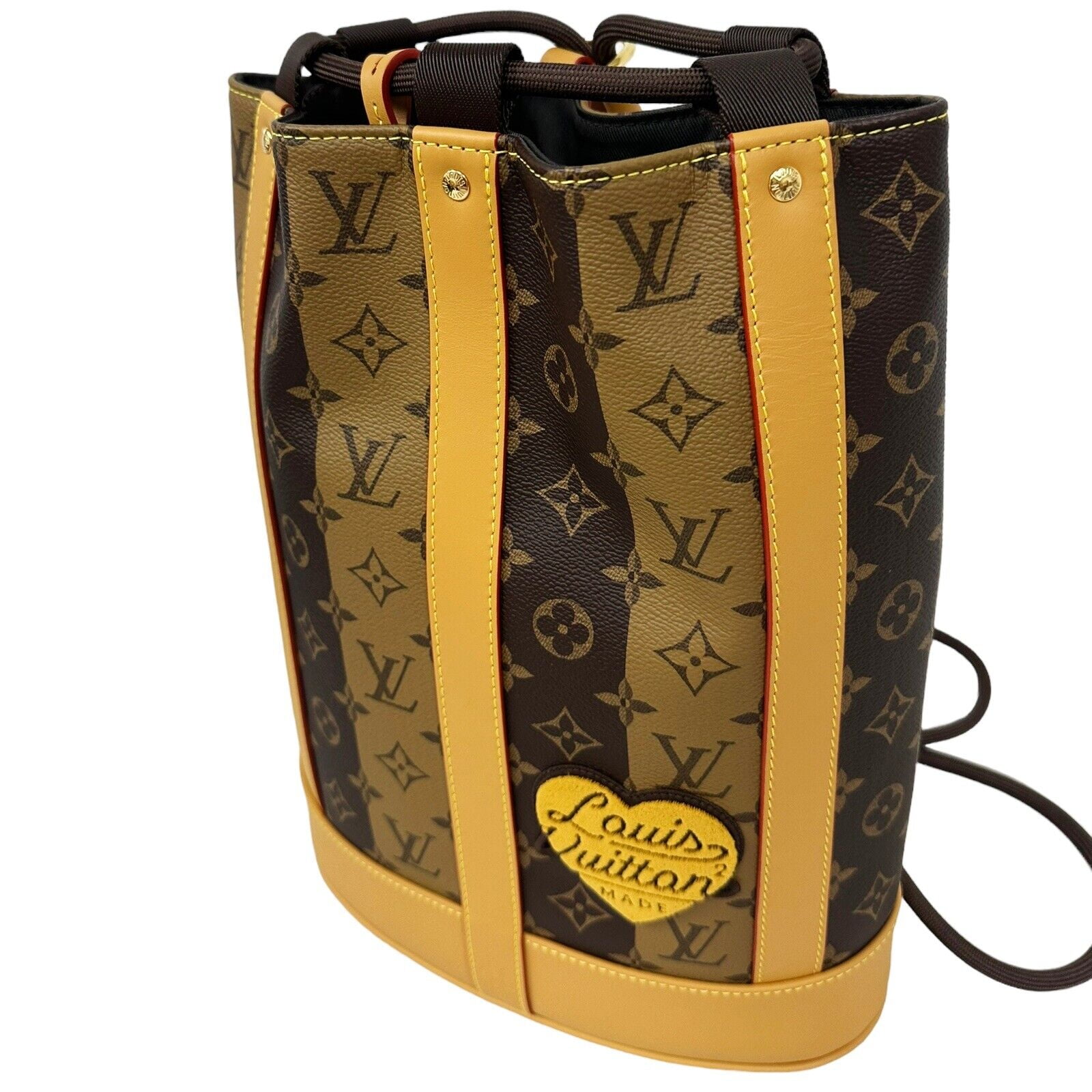 Louis Vuitton Women's Coated Canvas Monogram Stripes Louis Vuitton Women's Coated Canvas Monogram Stripes