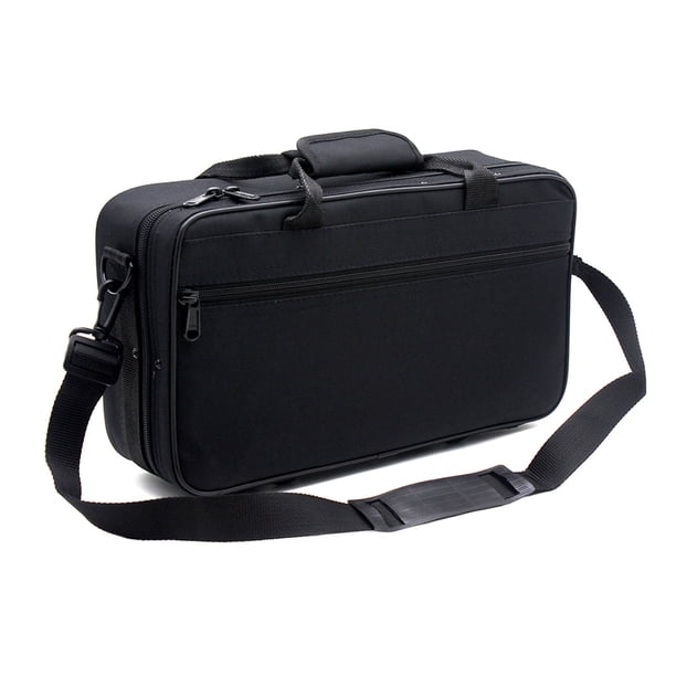 Mochila Estuche para clarinete Bb Estuche para mochila Estuche para mochila Acolchado de espuma de algodón 600D resistente al agua con una sola correa ajustable para el hombro Abody Mochila