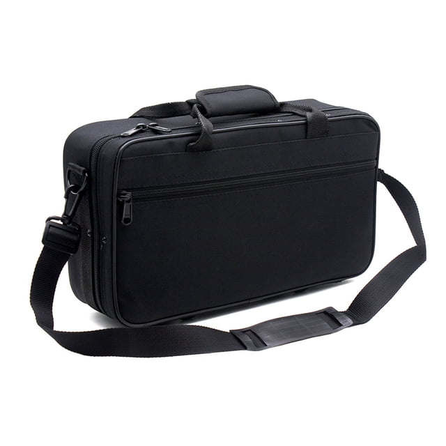 Yeacher Étui de Clarinette Bb Sac à Dos Boîte Résistante à l'Eau Rembourrage en Coton Mousse 600D avec Bandoulière Réglable