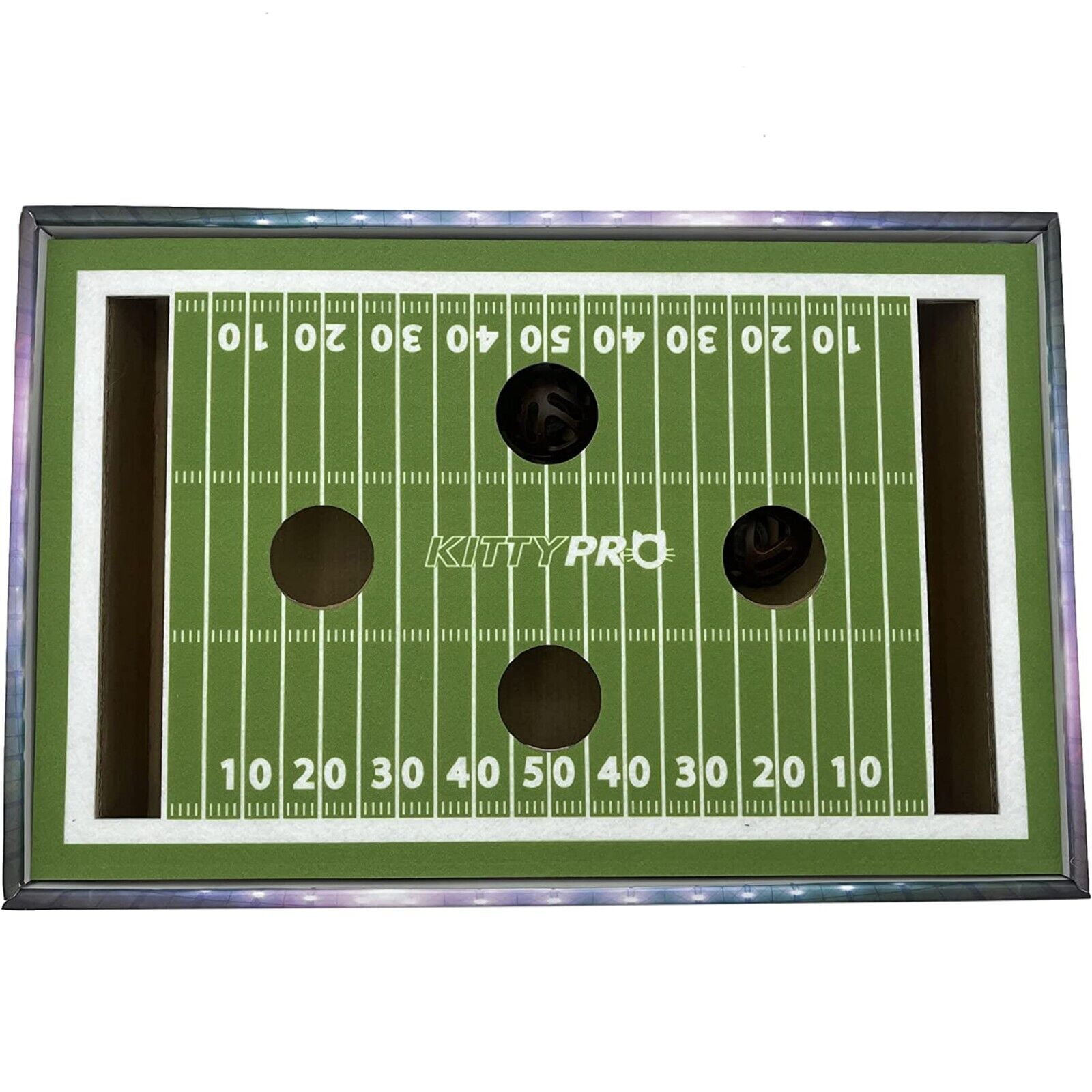 Pets First NFL Baltimore Ravens Cat Scratcher Box Football Field Designed Cat Scratcher & Lounge