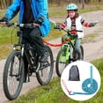 thumbnail image 3 of Bicicleta remolque cuerda niños montaña bicicleta tracción correa cordero padre niño ciclismo reutilizable correa al aire libre con bolsa de almacenamiento azul Inevent OD020078-02B, 3 of 7