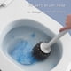 thumbnail image 4 of Accesorios de baño Baño Mango largo Hogar Sin esquina muerta Lavado Juego de cepillo de inodoro Artefacto, estante y cepillo de inodoro 2 en 1 Cepillo de limpieza, 4 of 8
