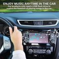 thumbnail image 2 of USB to USB Jack Adapter 3.5mm Male Auxiliary Stereo Audio Jack Converter Music Cable Connector, Suitable for Car Radio, Audio CD Etc (Car Need MP3 Decode Function), 2 of 5