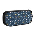 thumbnail image 2 of Vsdgher Modern Modern Excavator Print Large Capacity Pencil Case Pouch with Zipper, Portable Aesthetic Big Capacity Pencil Cases Pen Office Travel Stationery Bag, 2 of 8