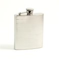 thumbnail image 1 of Bey-Berk International FS107C 7 oz Stainless Steel Mirror Finish Checker Design Flask - Silver, 1 of 1