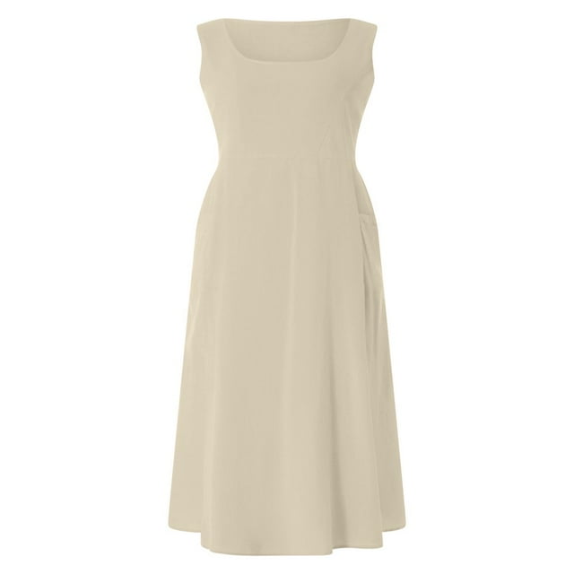 Robe Longue Maxi Bohème pour Femmes, Décontractée, Sans Manches, Robe Longue, Robes d'Été de Plage pour Dames