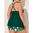 thumbnail image 4 of Summer Mae Plus Size Tankini Women 2 Pieces Swimsuits with Shorts Flowy Bathing Suits, 4 of 7