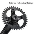 thumbnail image 4 of Pédalier de Vélo de Montagne, Pédalier de Vélo Creux Intégré pour Cyclisme, 4 of 7