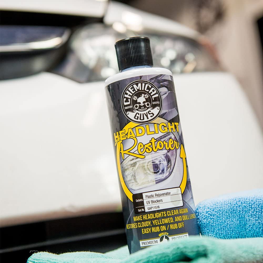 Chemical Guys Headlight Lens Restorer And Protectant, 473ml – Planet Car  Care