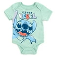 thumbnail image 2 of Disney Lilo & Stitch Bodysuit, Shorts and Baseball Cap 3 Piece Outfit Set Newborn to Infant, 2 of 5