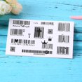 thumbnail image 2 of Código de barras Body Art Tattoo Stickers Impermeable Temporal Arm Decals Decor (B) JShteea  Cuidado Belleza, 2 of 8