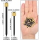 thumbnail image 3 of Clavos para colgar cuadros, kit de clavos dorados para colgar cuadros, 3 of 5