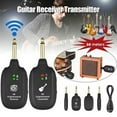 thumbnail image 2 of A8 Uhf Wireless Guitar Transmitter And Receiver Set 730Mhz True Sound Transmission With Ultra-Low Delay Supports 4 Devices Simultaneously 50M No Obstacle 30M Through Wall For, 2 of 8