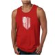 thumbnail image 1 of Tanques para Hombre de Verano Suelto Cuello Redondo de Algodón Poliéster Desgaste Casual, Camisa sin Mangas Deportivas de los Hombres para Diario Y Al Aire Libre, 1 of 4