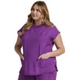 thumbnail image 3 of Cherokee Infinity Scrubs Top For Women Mock Neck CK742A, 3 of 6