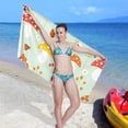 thumbnail image 7 of GZHJMY Mushroom Ladybug Beach Towel Quick Dry Absorbent Bath Towels Sandproof Lightweight Towel for Gym Yoga Sports Swimming- 30x60in Washcloth, 7 of 7