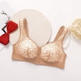 thumbnail image 5 of Fewfanhot Women's Bras Front Closure Non-Metal No-Wire Push Up Bra, Camisole Style Soft Cup, Comfortable Daily Wear Bra, 5 of 8