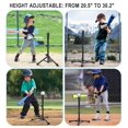 thumbnail image 4 of Tee de bateo ajustable fifilion de 52-77 cm para niños, béisbol, 4 of 9