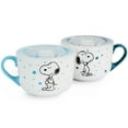thumbnail image 4 of Peanuts Freckled Joy 25oz Stoneware 4 Piece Soup Cup and Lid Set in Assorted Designs, 4 of 8