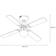 thumbnail image 4 of Ventilador de techo Masterfan Condesa 42, 4 of 5