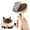Brown, variant on HPZZ Cat Brush for Shedding, Cat Brushes for Indoor Cats, Cat Brush for Long or Short Haired Cats, Cat Hair Brush Cat Grooming Deshedding Brush for Dog Kitten Horse Massage Removes Loose Fur, White