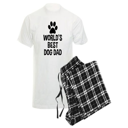 CafePress - World's Best Dog Dad - Men's Light (Best Pajamas In The World)