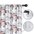 thumbnail image 4 of Blackout Kids Curtains,Pioneer Flower Floral Print Pattern Childrens Insulated Curtains Set Of 2,Bedroom Essentials,Toddler Room Decor 42"x54", 4 of 5