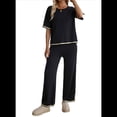 thumbnail image 1 of Pantalón de Punto de Corta, Traje Negro, Talla XS, 1 of 7