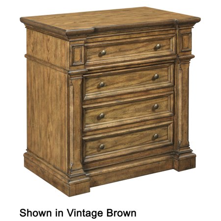 New Vintage 4809-293 29 Wide 4-Drawer Nightstand with 