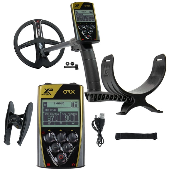 XP ORX Wireless Metal Detector with 9" X 35 Search Coil and WSAudio Wireless Headphones