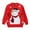 Red, variant on Usaibhir Toddler Boy Girl Christmas Sweater Kids Knite Snowman Print Pullover Snowman Cartoon Sweatshirts Autumn/Winter Tops 2-7T