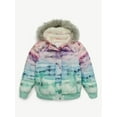 thumbnail image 5 of Justice Girl's Matte Puffer Bomber, Sizes XS - XL, 5 of 6