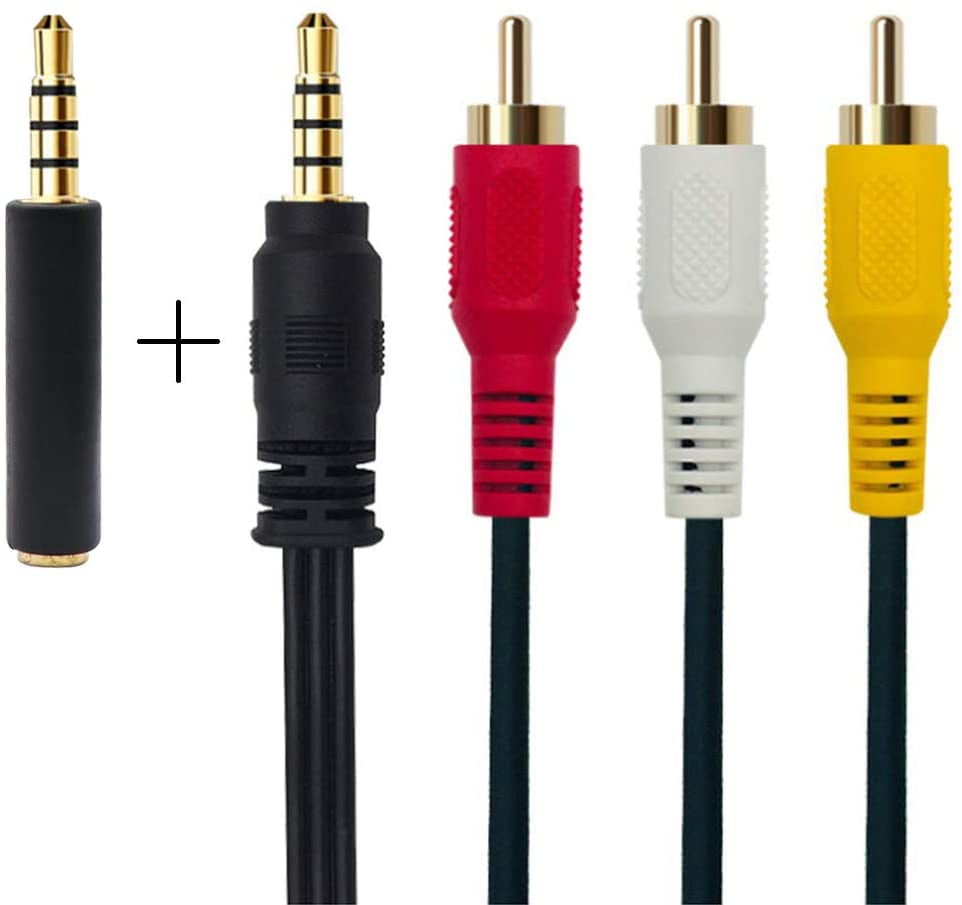 3.5 mm to RCA Audio Cable, AUX to 
