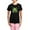 With Pink Camo Pant, variant on CafePress - Swirly Shamrock Pajamas - Women's Short Sleeve Print T-Shirt and Pants Dark Cotton Pajama Set